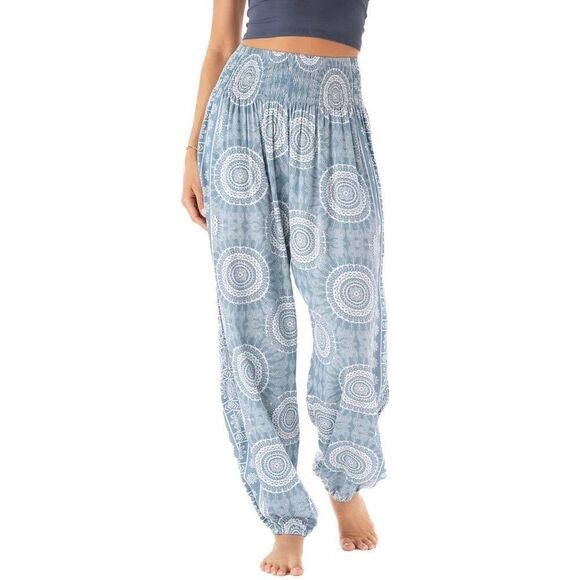 ✨Lotus & Luna Moon Shadow Harem Sz Small/P Pants✨ - Picture 1 of 12